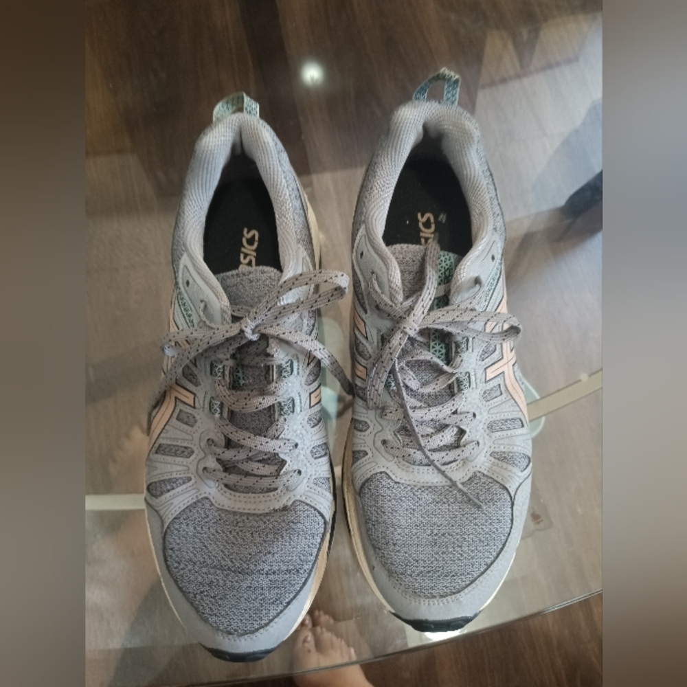 Asics Tennis Shoes lite blue